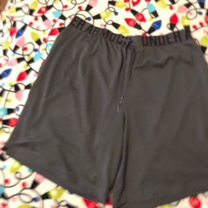Gray under armour shorts 2xl